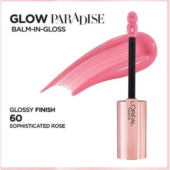 L’Oréal Paris Glow Paradise Hydrating Tinted Lip Balm-in-Gloss Bundle - Picture 4 of 8